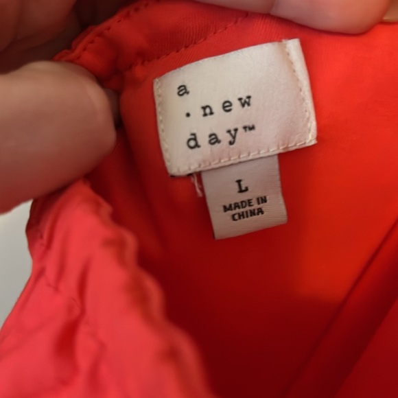 a new day Red Asymmetrical Ruffled Cocktail Dress - Picture 5 of 8